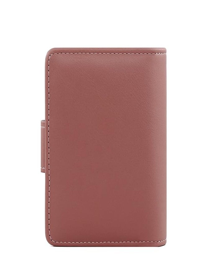 Alexvyan Small Wallet for Women, Compact Bifold Women's Purse Wallet Organizer Female Hand Clutch Women/Ladies/Girls Wallets Credit Card Holder -Belt Design-Pink - Image 4